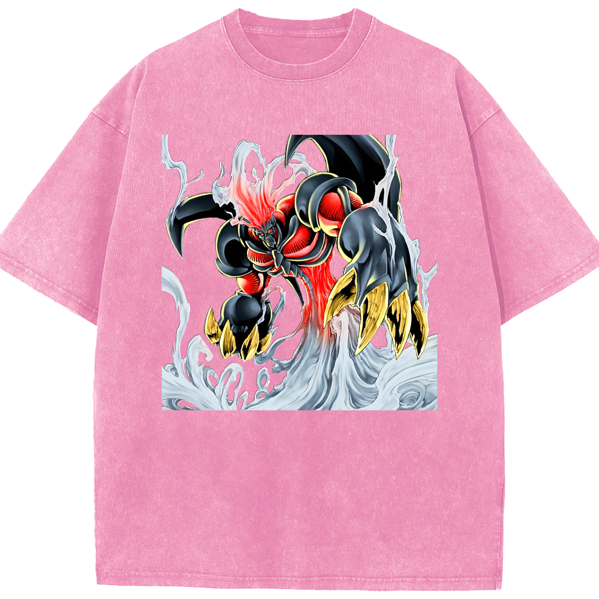 （画像用） 遊☆戯☆王 Yu-Gi-Oh! 綿100% ヴィンテージ風 半袖Tシャツ（フロントプリント）
